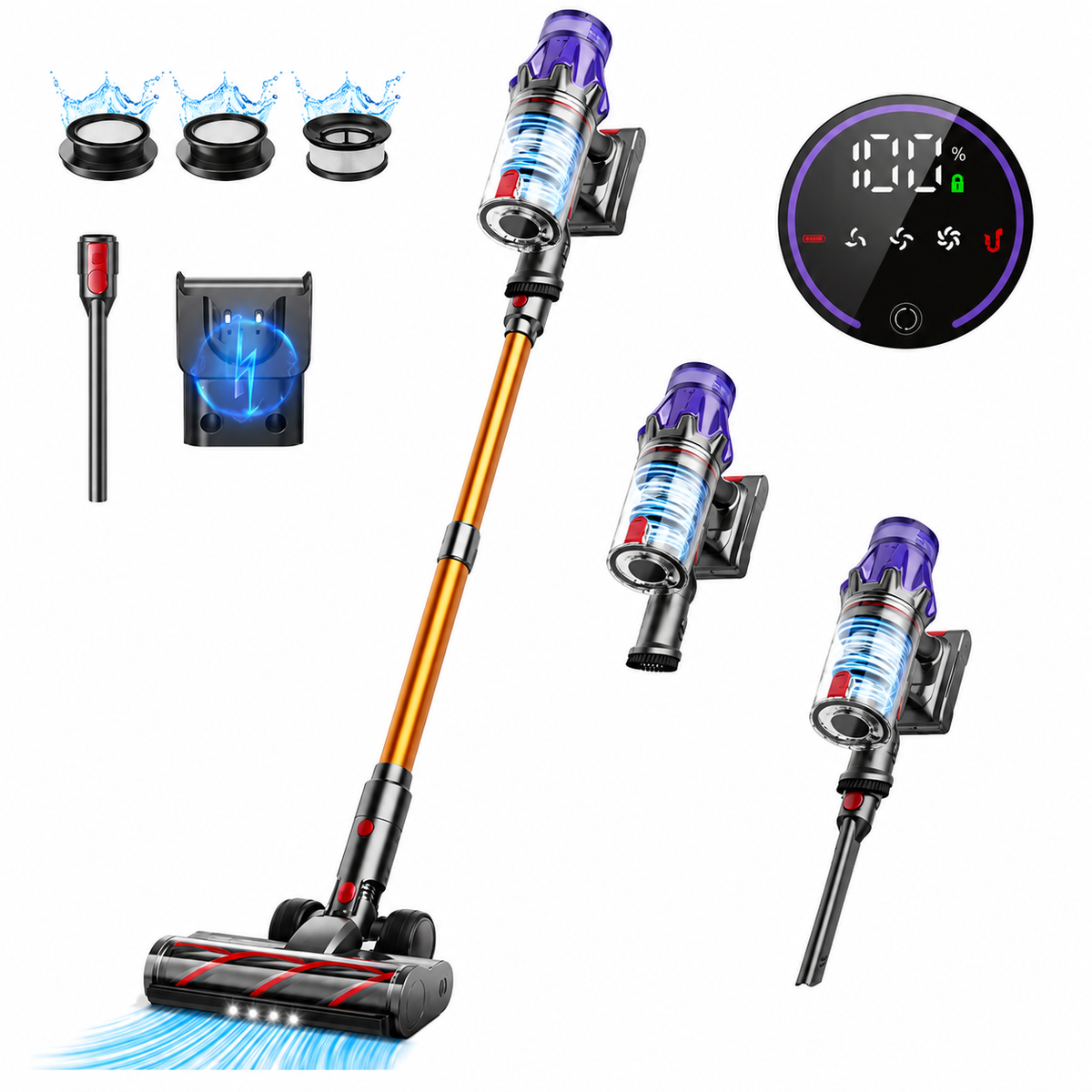 Aero V7 — Aspirateur Sans Fil