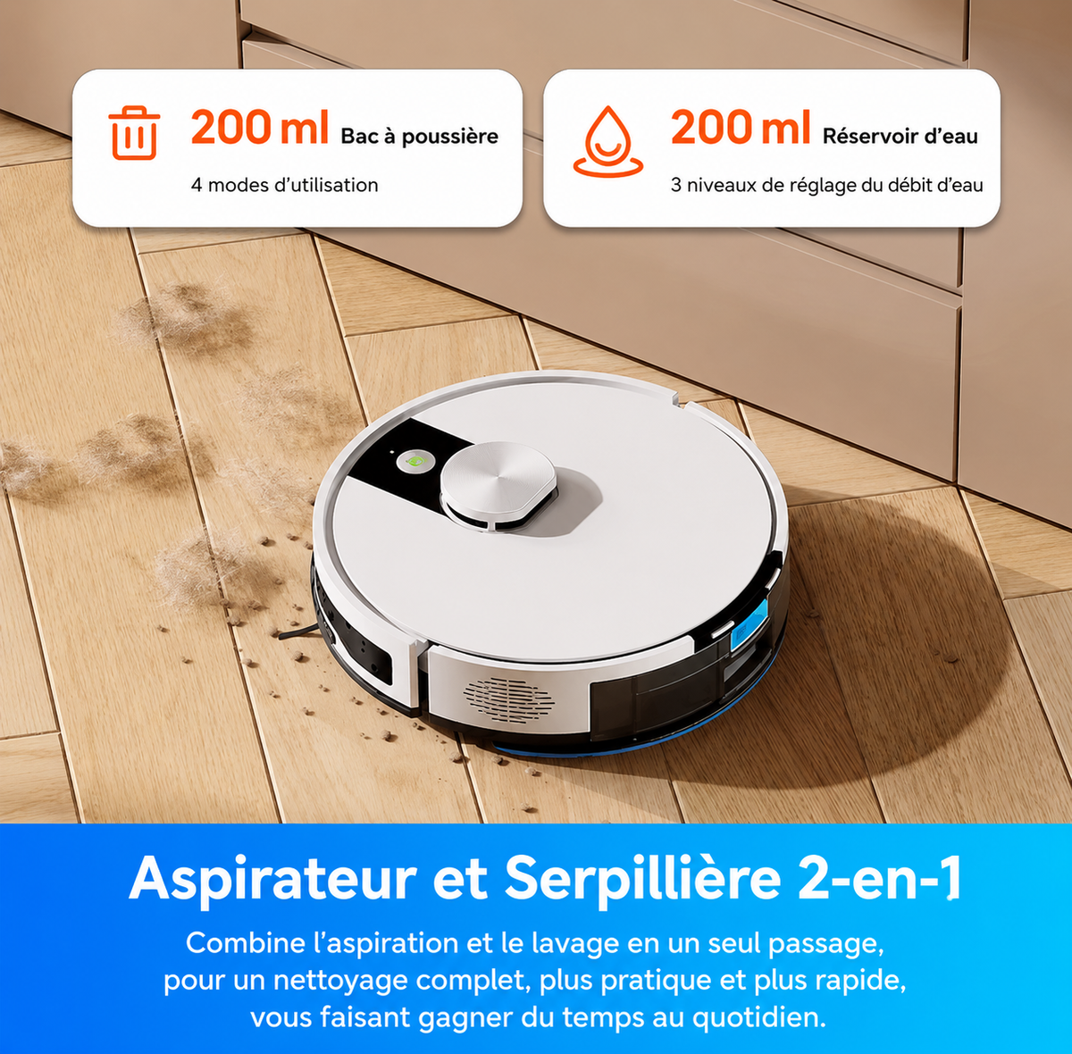 Orbit — Robot Aspirateur